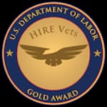 Gold HIRE Vets Medallion Award – U.S. Department of Labor