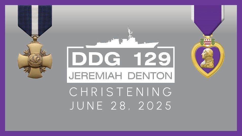 MEDIA INVITED TO HII'S INGALLS SHIPBUILDING DDG 129 CHRISTENING